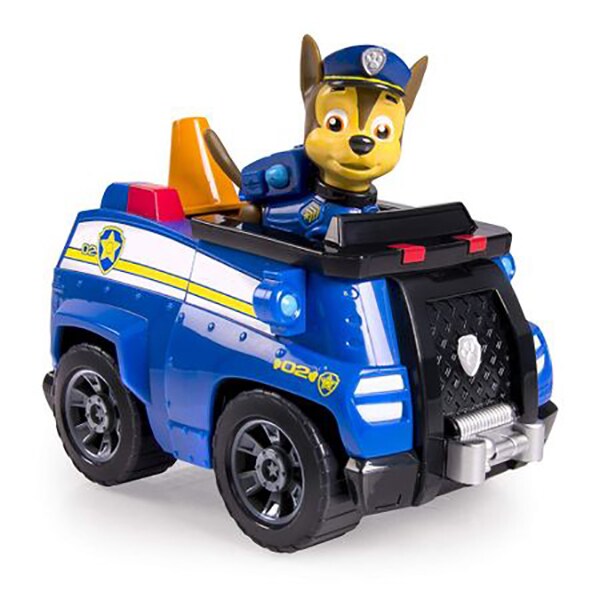 Masina PAW PATROL Chase cu masina de politie 6026050, 3 ani+, albastru-maro