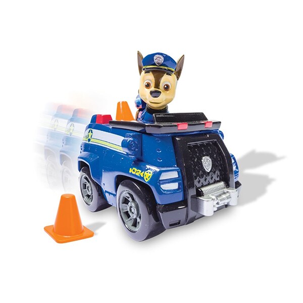 Masina PAW PATROL Chase cu masina de politie 6026050, 3 ani+, albastru-maro
