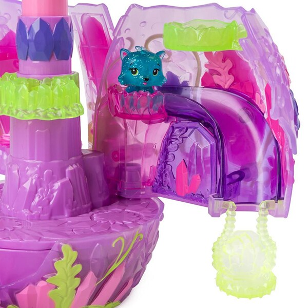 Figurina SPIN MASTER Hatchimals Colleggtibles Secret scene - Canionul de cristal 6043964, 5 ani+, multicolor 
