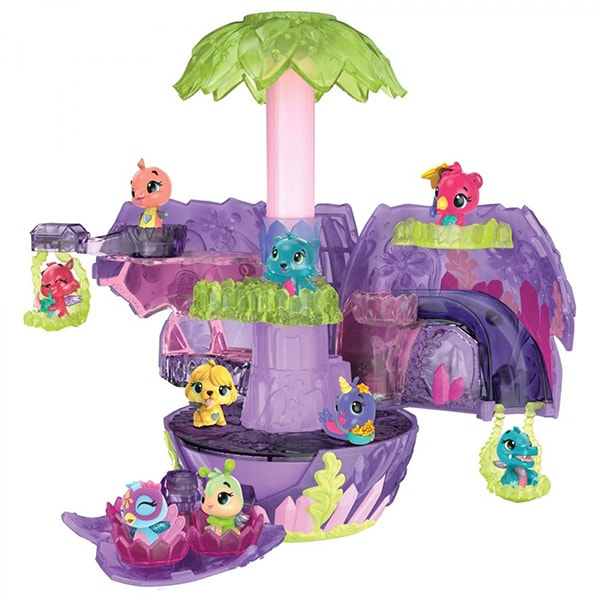 Figurina SPIN MASTER Hatchimals Colleggtibles Secret scene - Canionul de cristal 6043964, 5 ani+, multicolor 