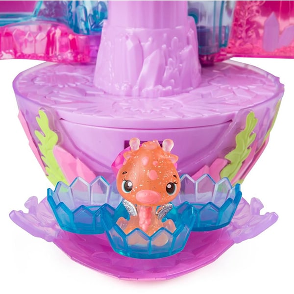 Figurina SPIN MASTER Hatchimals Colleggtibles Secret scene - Canionul de cristal 6043964, 5 ani+, multicolor 