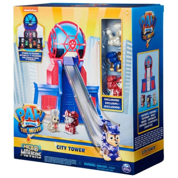 Set figurine PAW PATROL Turnul de Control 6063426, 3 ani+, multicolor