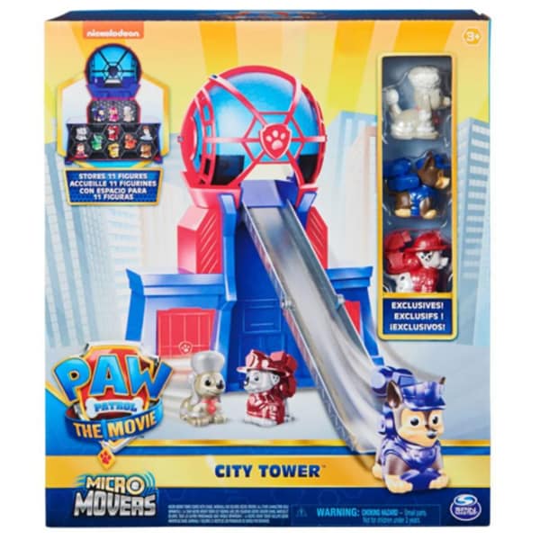 Set figurine PAW PATROL Turnul de Control 6063426, 3 ani+, multicolor