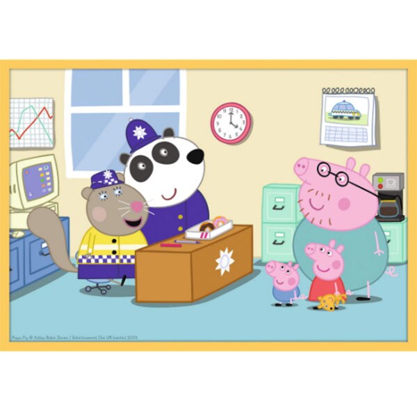 Puzzle 10in1 TREFL Peppa Pig cu prietenii 90358, 4 ani+, 329 piese