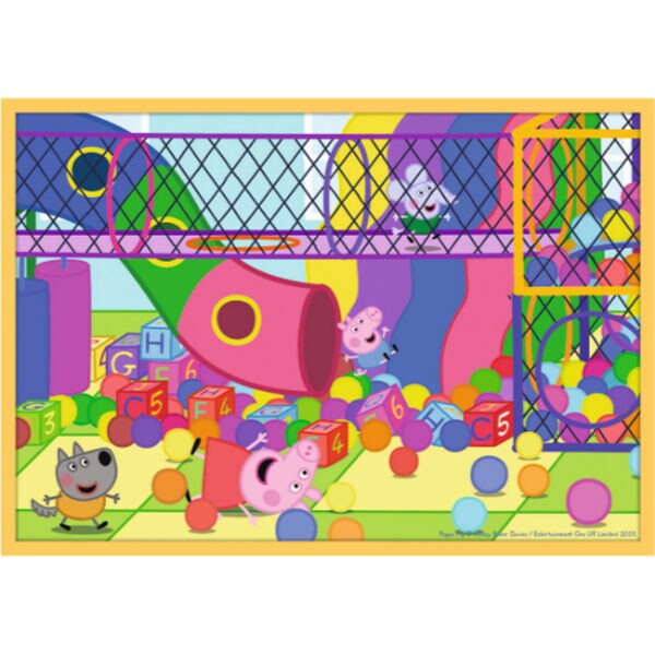 Puzzle 10in1 TREFL Peppa Pig cu prietenii 90358, 4 ani+, 329 piese