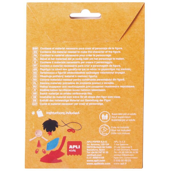 Joc creativ APLI Super Erou AL014086BUC, 5 ani+, multicolor