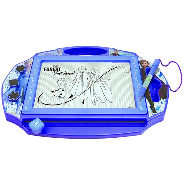 Tabla de scris ART GRECO Magic Scribbler - Frozen II 1028-12261, 3 ani+, albastru