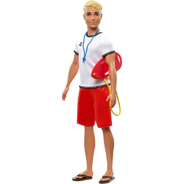 Papusa BARBIE Ken Salvamar MTFXP04, 3 ani+, multicolor