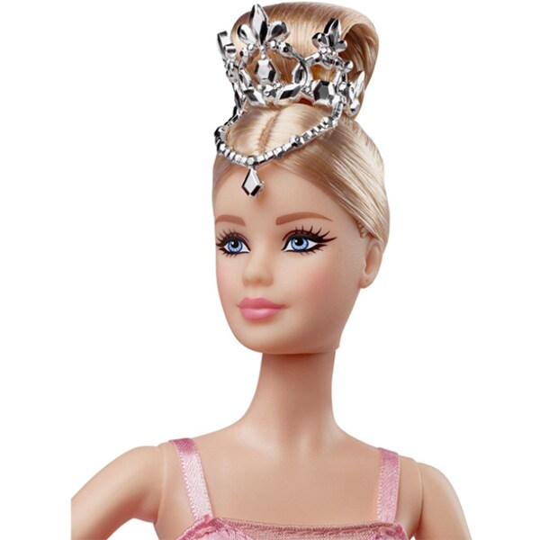 Papusa BARBIE Colectie Balerina MTGHT41, 6 ani+, roz