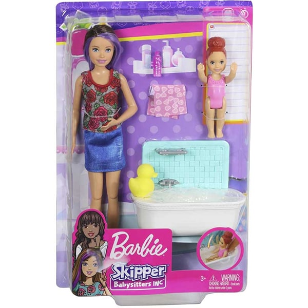Set BARBIE Family - Facem baita MTFXH05, 3 ani+, multicolor