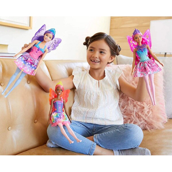 Papusa BARBIE Dreamtopia Zana MTGJK00, 3 ani+, multicolor