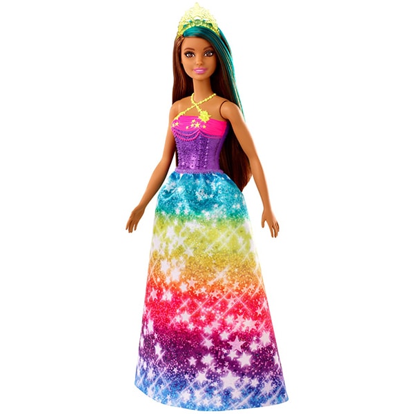 Papusa BARBIE Dreamtopia Printesa MTGJK12-GJK14, 3 ani+, multicolor 
