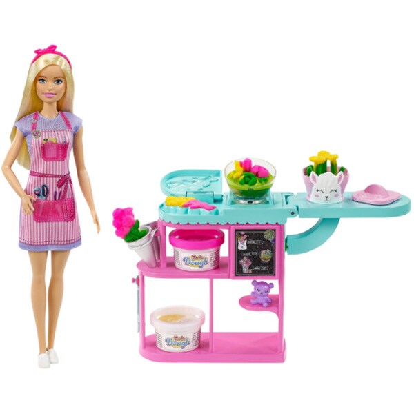 Papusa BARBIE Cariere Florarie MTGTN58, 3 ani+, multicolor