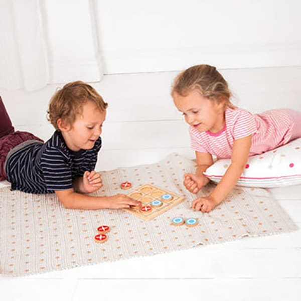 Joc educativ BIGJIGS " X si Zero" BJ691, 3 ani +, multicolor 