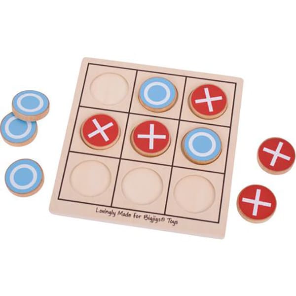 Joc educativ BIGJIGS " X si Zero" BJ691, 3 ani +, multicolor 