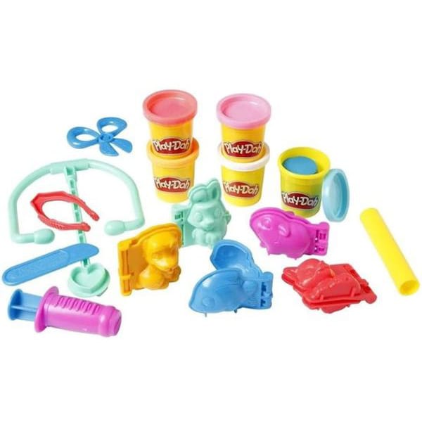 Set PLAY DOH Veterinar C3303, 3 ani+, multicolor