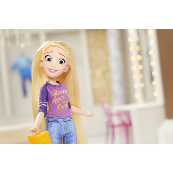 Papusa DISNEY PRINCESS Rapunzel E8393_E8402, 5 ani+, multicolor