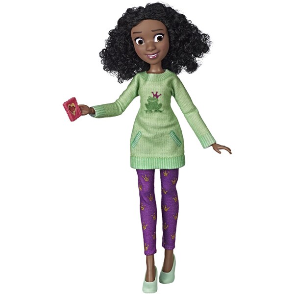 Papusa DISNEY PRINCESS Tiana E8393_E8403, 5 ani+, multicolor