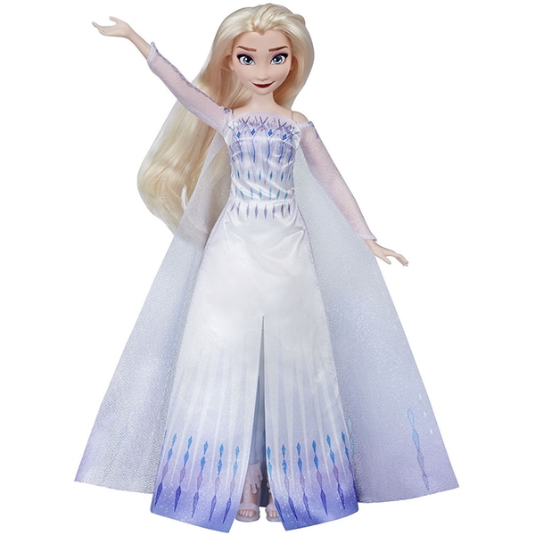 Papusa FROZEN Disney II - Elsa Musical Adventure E8880, 3 ani+, alb-belu