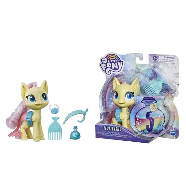 Figurina MY LITTLE PONY FlutterShy E9101_E9141, 3 ani+, galben-roz