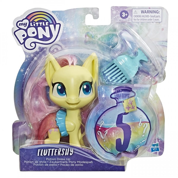 Figurina MY LITTLE PONY FlutterShy E9101_E9141, 3 ani+, galben-roz