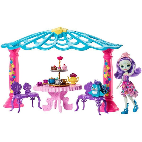 Papusa MATTEL Enchantimals Garden Gazebo MTFRH49, 4 ani+, multicolor 
