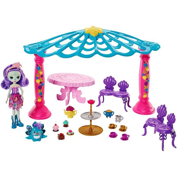 Papusa MATTEL Enchantimals Garden Gazebo MTFRH49, 4 ani+, multicolor 