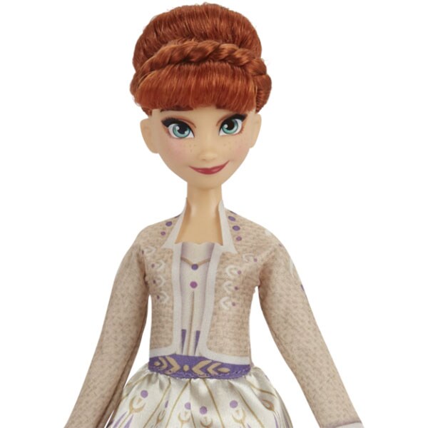Papusa FROZEN Anna si Olaf la picnic F1583, 3 ani+, bej-mov