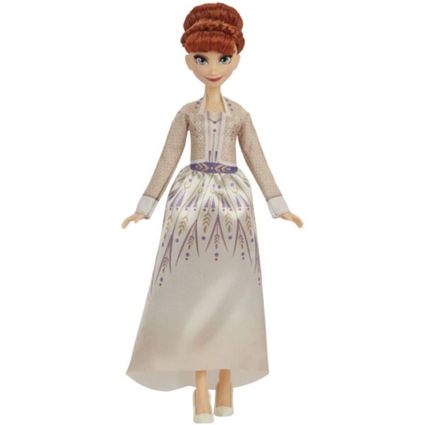 Papusa FROZEN Anna si Olaf la picnic F1583, 3 ani+, bej-mov