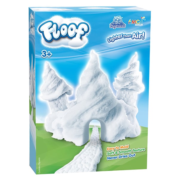 Spuma modelatoare FLOOF Cutie de start FL4417, 3 ani+, alb