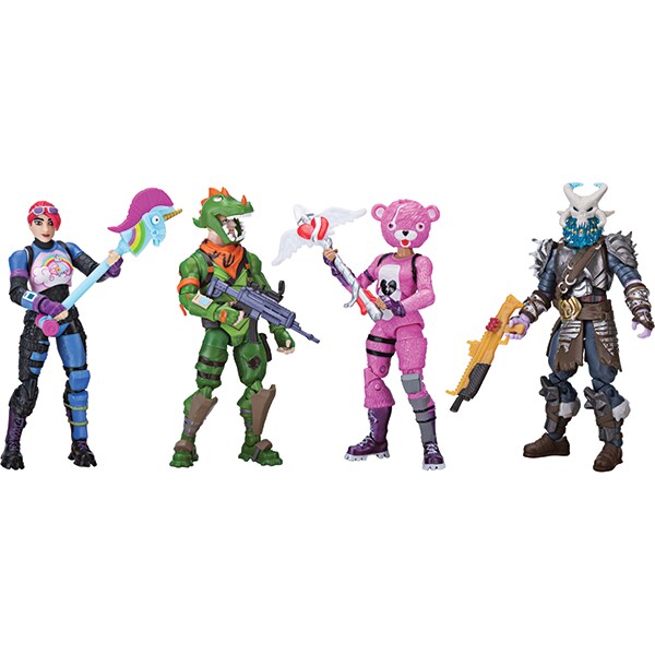 Set 4 figurine FORTNITE Squad Mode FNT0019, 8 ani+, multicolor