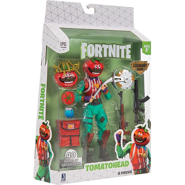 Figurina FORTNITE Tomatohead FNT0131, 8 ani+, verde-rosu