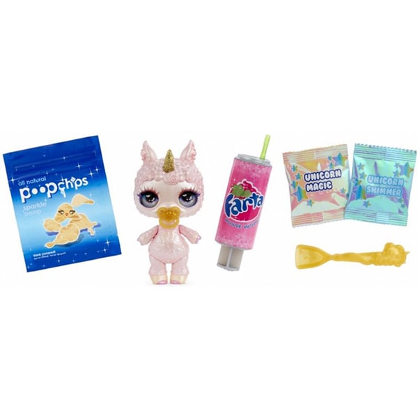 Papusa POOPSIE Slime Sparkly Critters 559870E7C, 6 ani+, multicolor