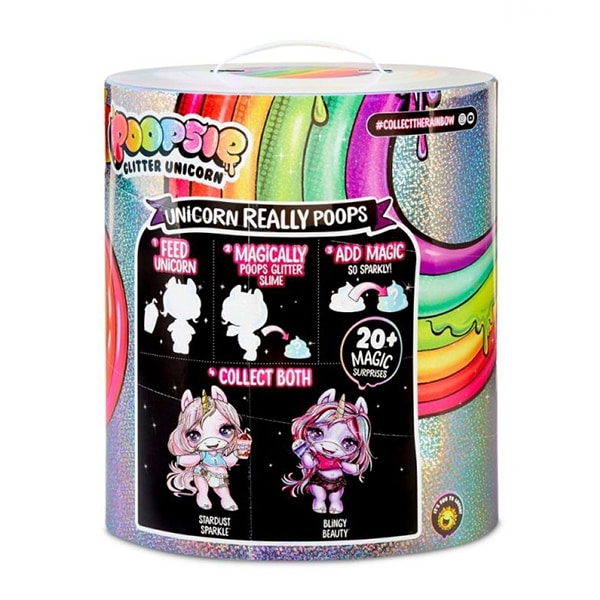 Papusa POOPSIE Glitter Unicorn 561132E7C, 6 ani+, multicolor 