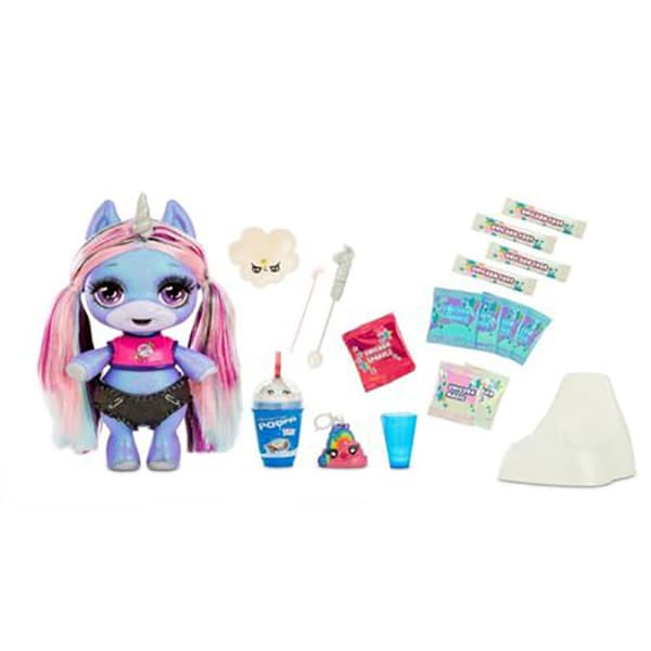 Papusa POOPSIE Glitter Unicorn 561132E7C, 6 ani+, multicolor 