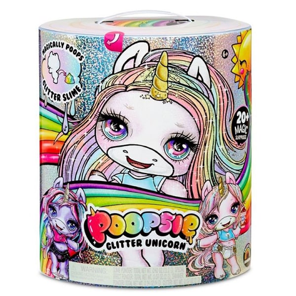 Papusa POOPSIE Glitter Unicorn 561132E7C, 6 ani+, multicolor 