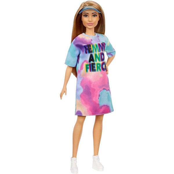 Papusa BARBIE Fashionista MTFBR37_GRB51, 3 ani+, multicolor