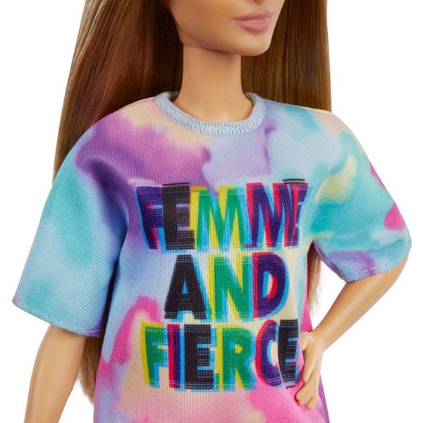 Papusa BARBIE Fashionista MTFBR37_GRB51, 3 ani+, multicolor