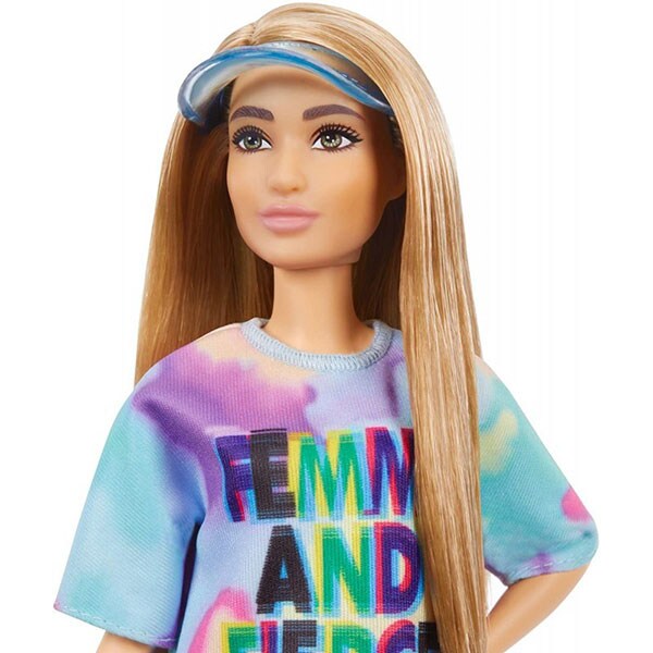 Papusa BARBIE Fashionista MTFBR37_GRB51, 3 ani+, multicolor