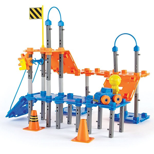 Set STEM LEARNING RESOURCES Construieste oraselul LER2843, 5 - 9 ani, 50 piese