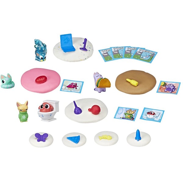 Set figurine LOST KITTIES Pisici ratacite E4458, 5 ani+, multicolor