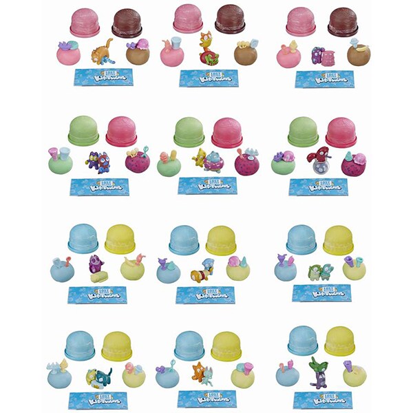 Set figurine LOST KITTIES Kit Twins - Cutie de inghetata E5086, 5 ani+,multicolor