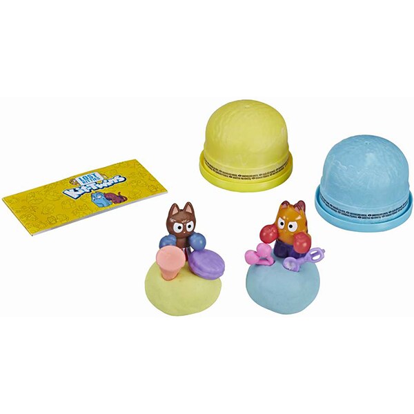 Set figurine LOST KITTIES Kit Twins - Cutie de inghetata E5086, 5 ani+,multicolor