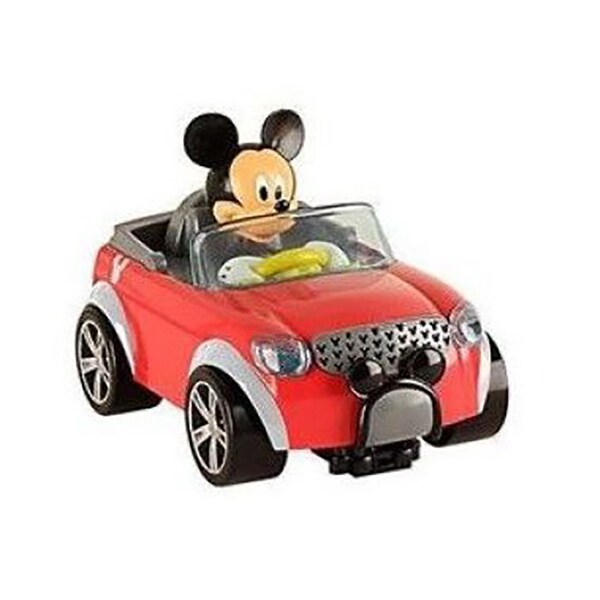 Masina cu telecomanda DISNEY Mickey Mouse masina de oras 181953, 18 luni+, rosu-gri