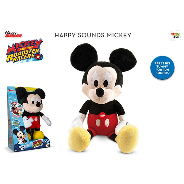 Jucarie de plus DISNEY Mickey Mouse cu functii 181106, 12 luni+, negru-rosu