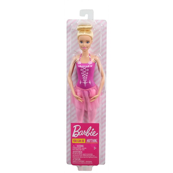 Papusa BARBIE Cariere Balerina MTGJL58_GJL59, 3 ani+, roz