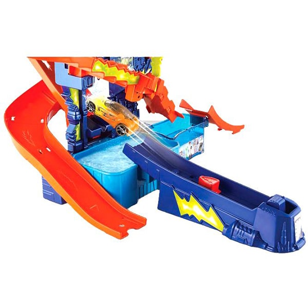 Masinuta cu circuit HOT WHEELS Laboratorul Stiintific MTCCP76, 4 ani+, multicolor