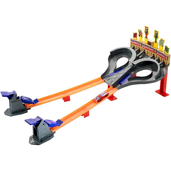 Set de joaca HOT WHEELS Action - Pista super vitezei MTCDL49O, 4 ani+, multicolor