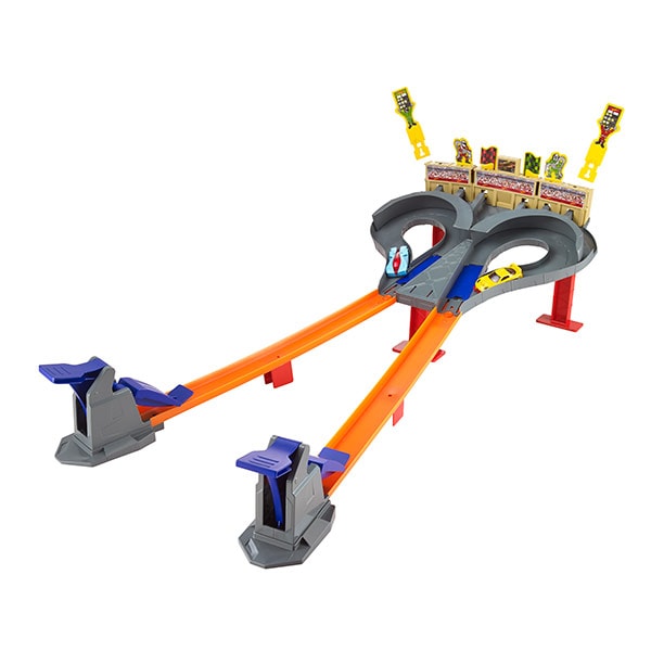 Set de joaca HOT WHEELS Action - Pista super vitezei MTCDL49O, 4 ani+, multicolor
