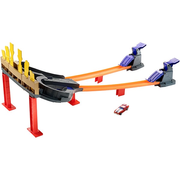 Set de joaca HOT WHEELS Action - Pista super vitezei MTCDL49O, 4 ani+, multicolor